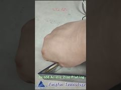 สารเพิ่มความสดใสสำหรับการชุบสังกะสีที่เป็นกรด Zn-658