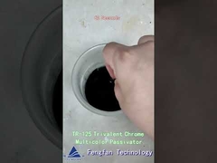 ไตรวาเลนท์โครเมียมหลากสีสังกะสีชุบสารเคมี Passivator กรดอัลคาไลน์